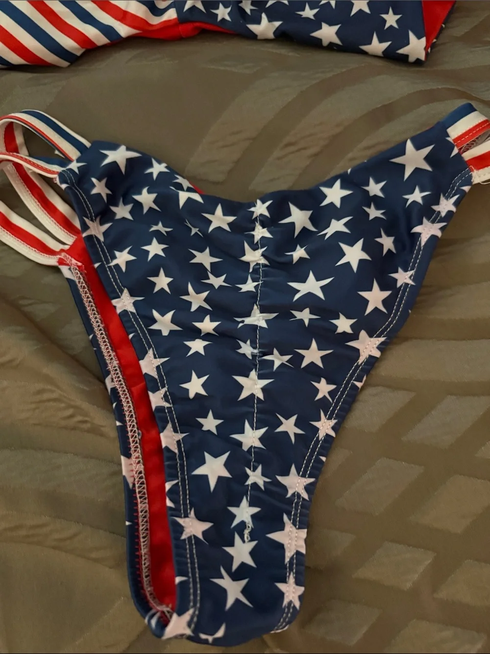 Star Spangled Red, White & Blue Bikini Set - Picture 2 of 2
